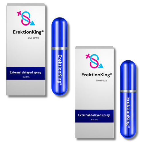 2x unidades ErektionKing® Spray Natural Íntimo | Consigue una erección x5 veces más fuerte en 3 minutos