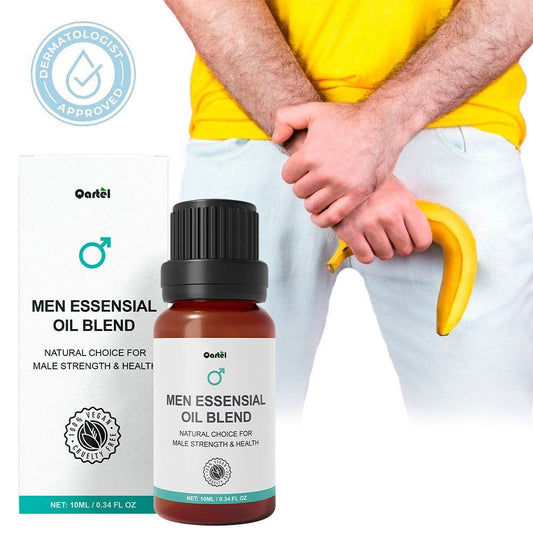 Essential Men™ Aceite Íntimo | Revive tu herramienta y fortalece tus erecciones en solo 14 días