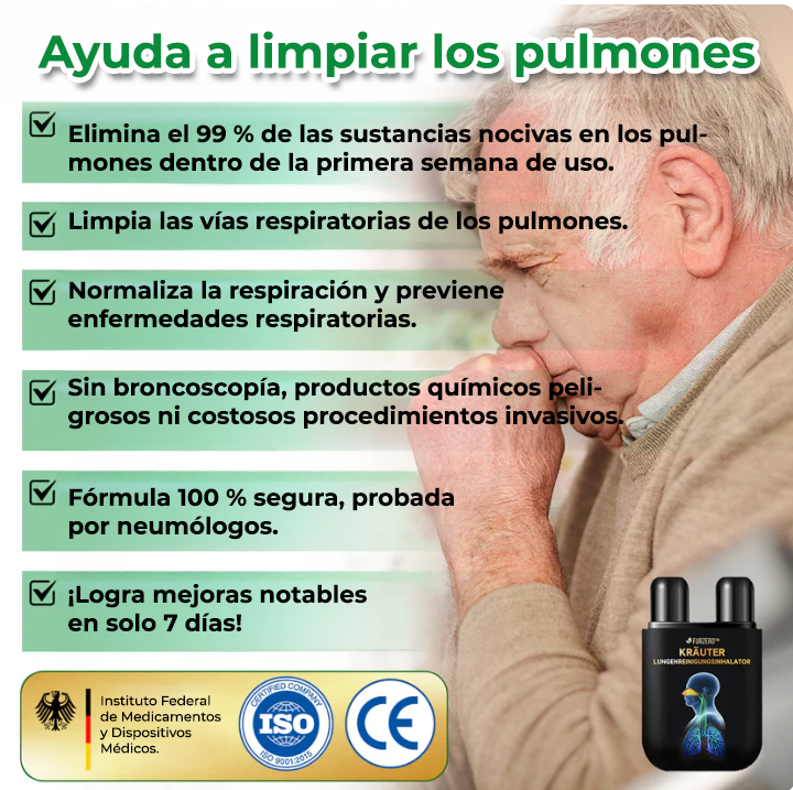 ClearDetox™ | Recupera la salud de tus pulmones en solo 7 días