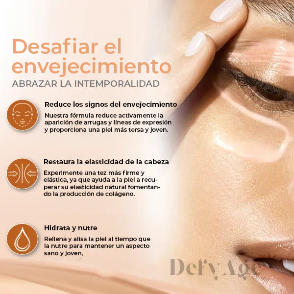 DefyAge™ Crema antiarrugas | ¡Elimina el 96% de las arrugas y lineas finas en tan solo 7 días!