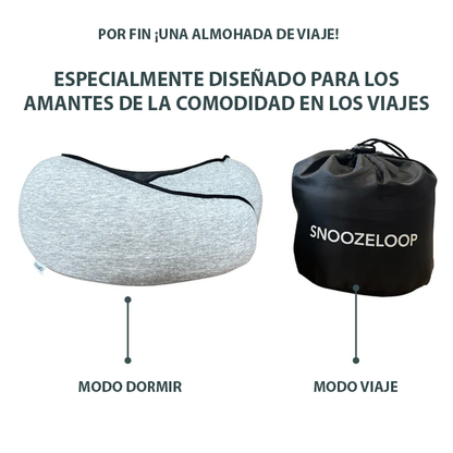 ComfySnooze™ | Elimina el dolor de cuello y duerme cómodamente en cualquier lugar