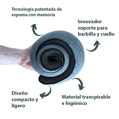 ComfySnooze™ | Elimina el dolor de cuello y duerme cómodamente en cualquier lugar