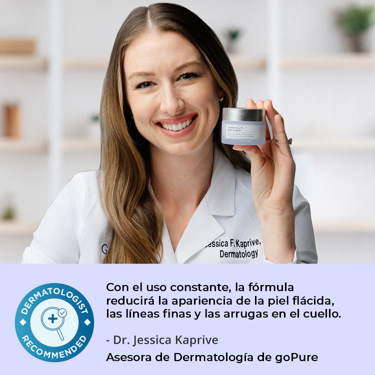 GoPure™ Crema Reafirmante | Transforma tu piel y elimina la flacidez y las arrugas de 4 a 8 semanas