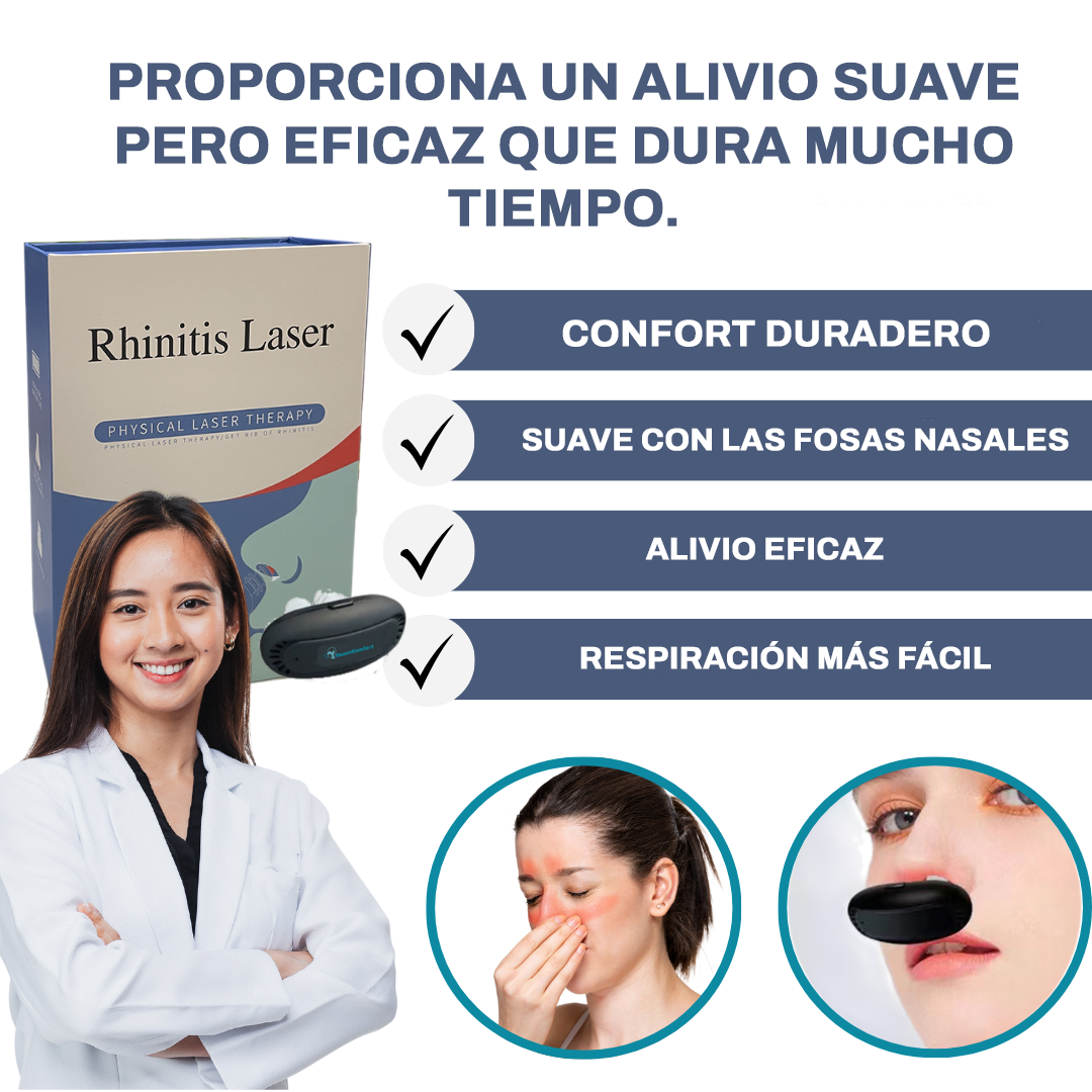 NasalComfort™ | Alivia y elimina la congestión nasal en tan solo 1 día