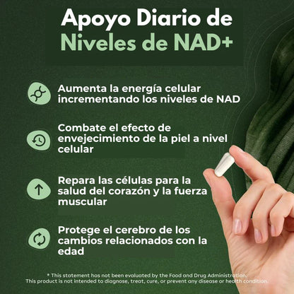 NAD™ | Deshazte de los signos del envejecimiento en tan solo 7 días